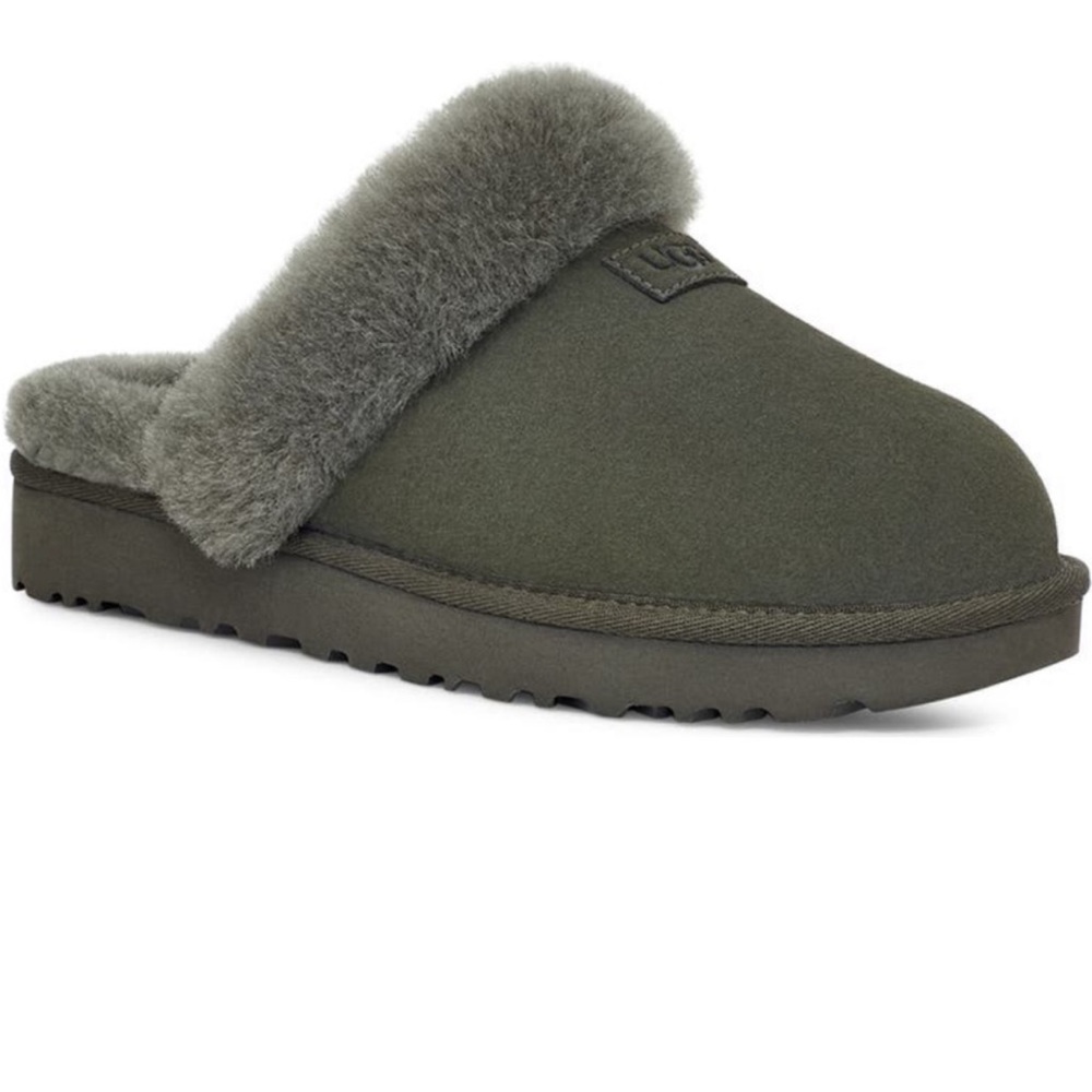 NWT ugg cozy shearling slippers in forest night